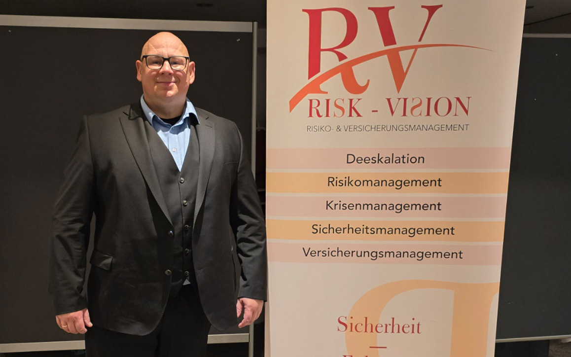 Manuel Rieger, BA, MA, MBA, Gründer von Risk-Vision